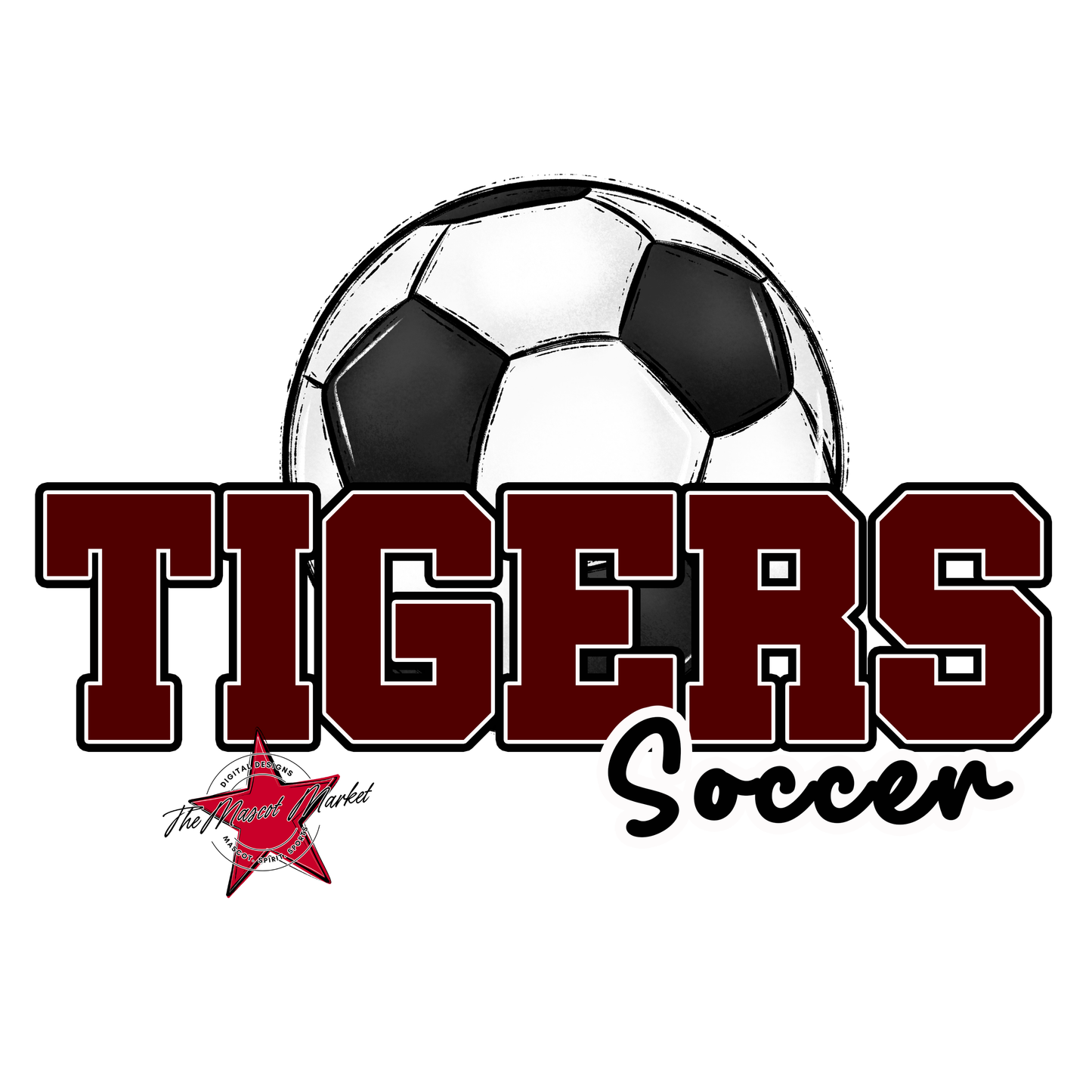 Tigers Varsity Soccer-Maroon