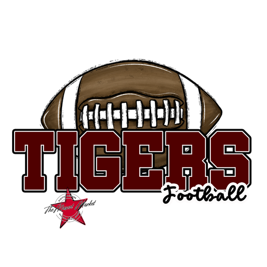 Tigers Varsity Football-Maroon