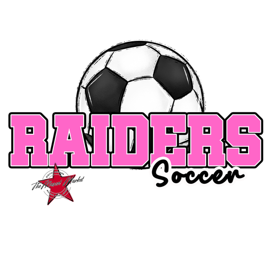 Raiders Varsity Soccer-Baby Pink