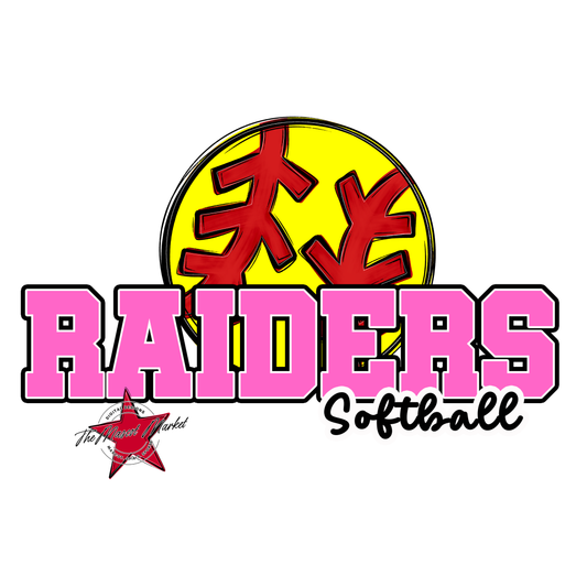 Raiders Varsity Softball-Baby Pink