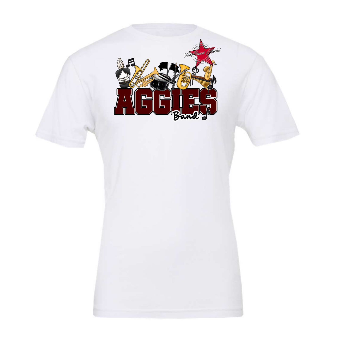Aggies Band Design-Maroon