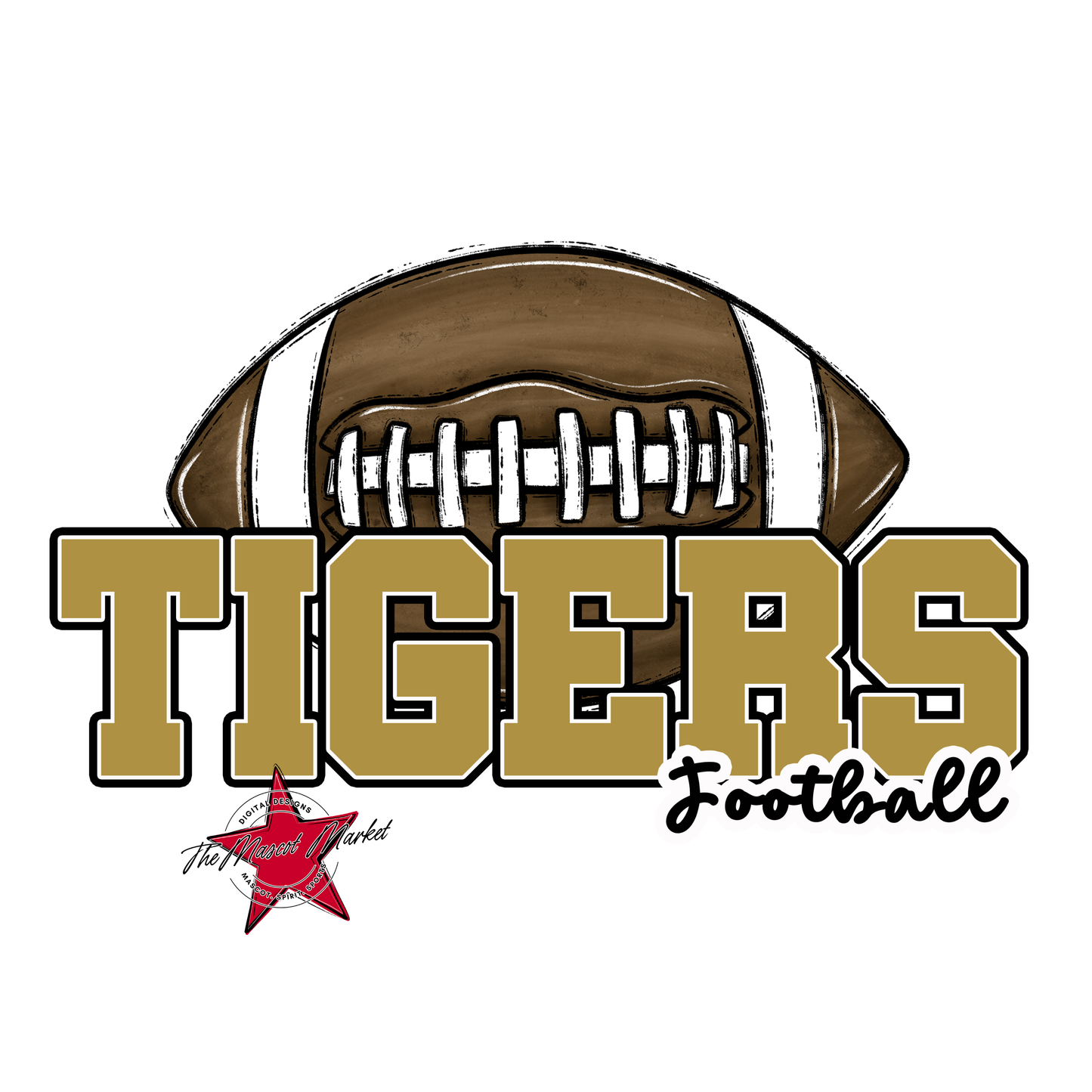 Tigers Varsity Football-Gold