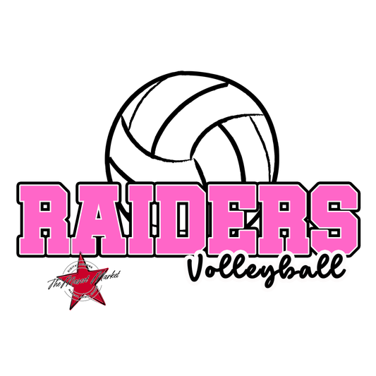 Raiders Varsity Volleyball-Baby Pink