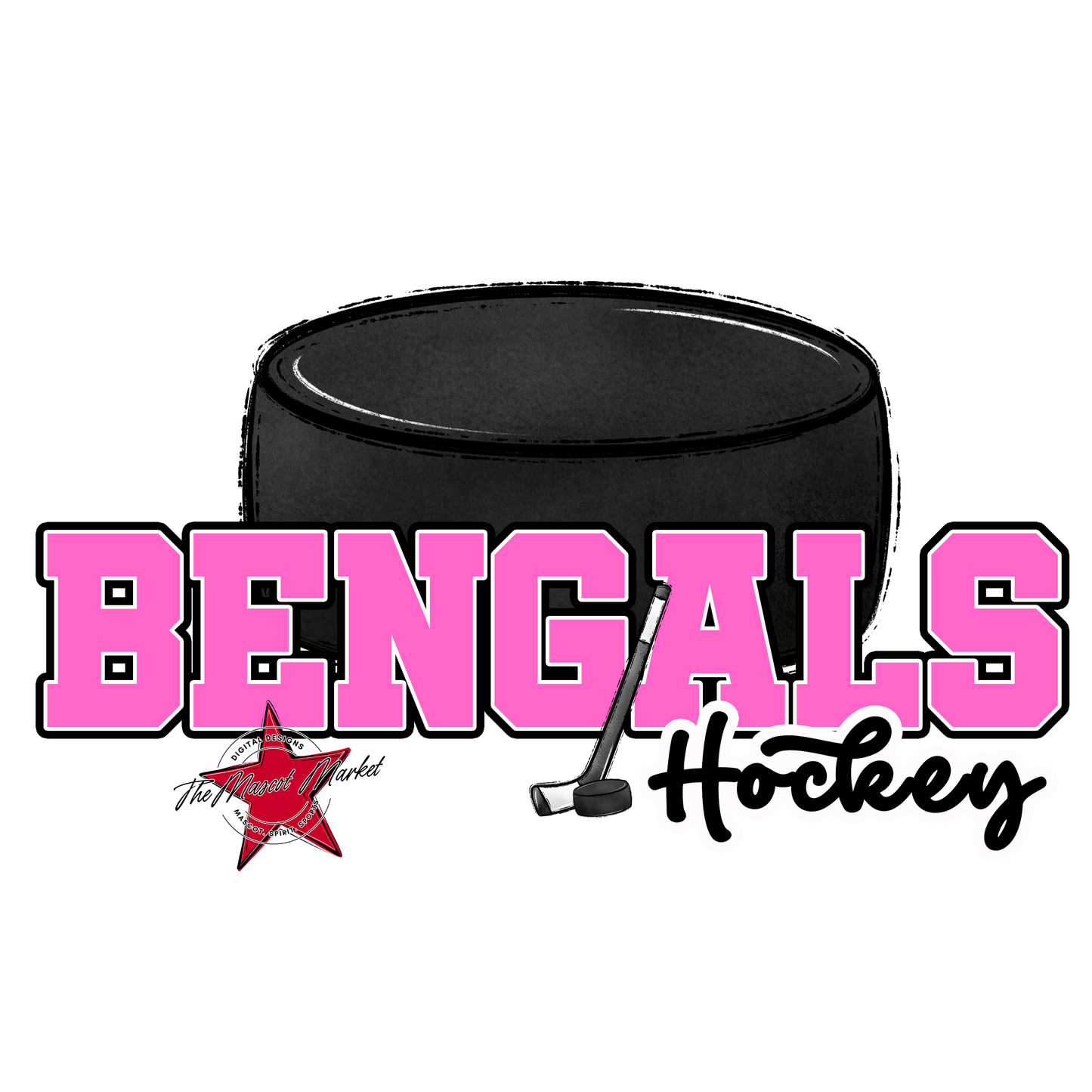 Bengals Varsity Hockey-Baby Pink