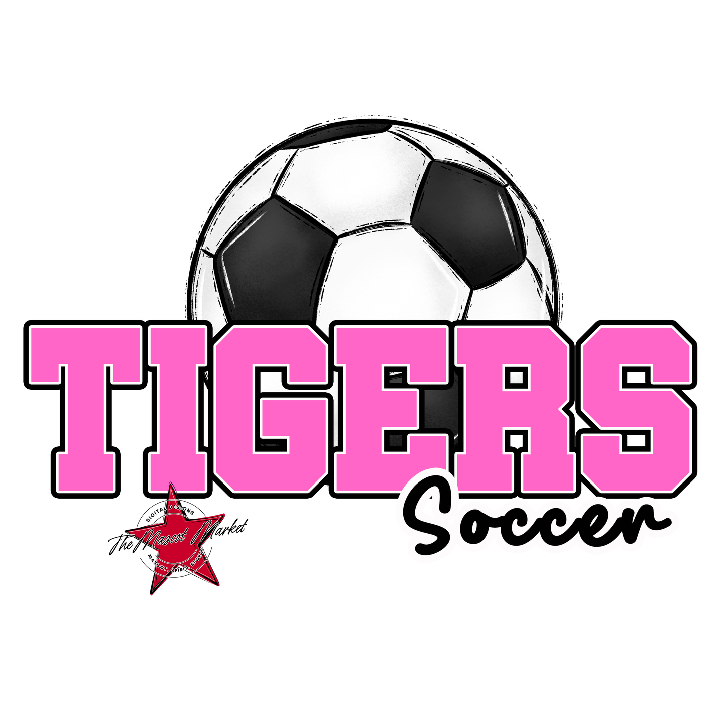 Tigers Varsity Soccer-Baby Pink
