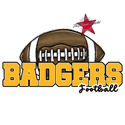 Badgers Varsity Football Design-Yellow