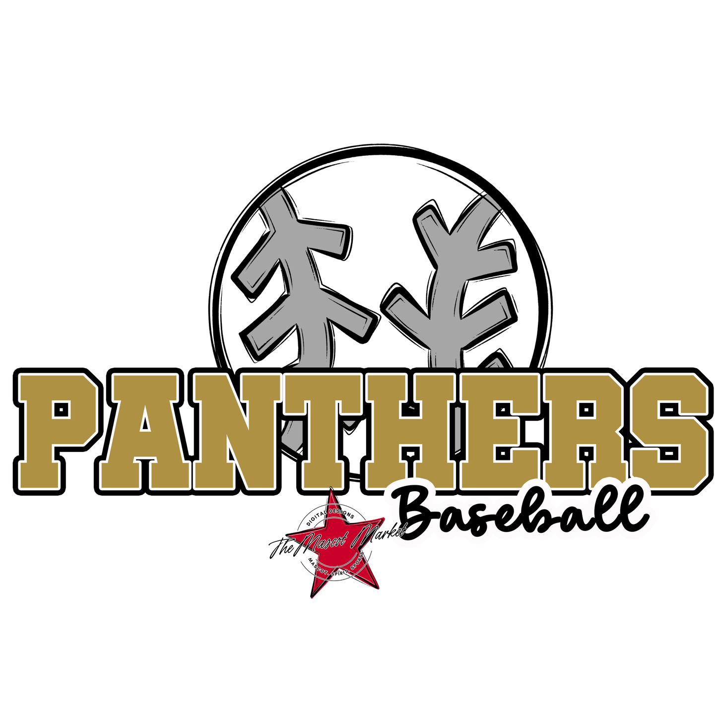 Panthers Varsity Baseball-Gold