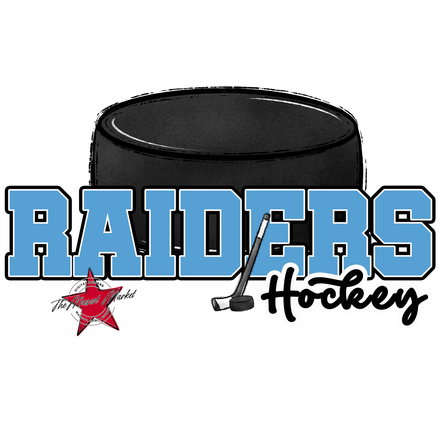 Raiders Varsity Hockey-Carolina Blue