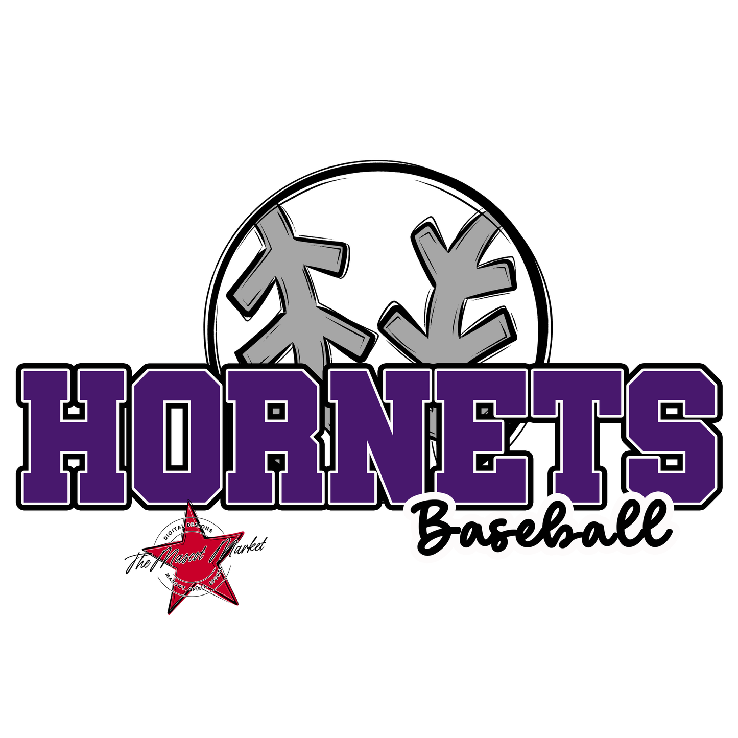 Hornets Varsity Baseball-Purple