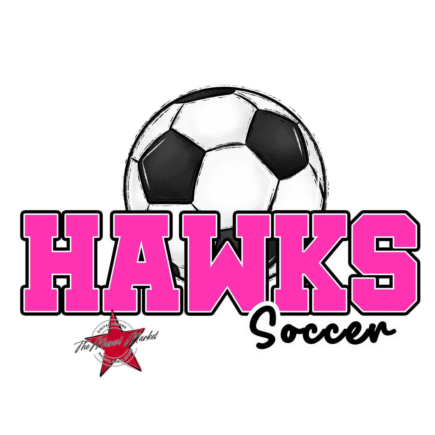 Hawks Varsity Soccer-Pink