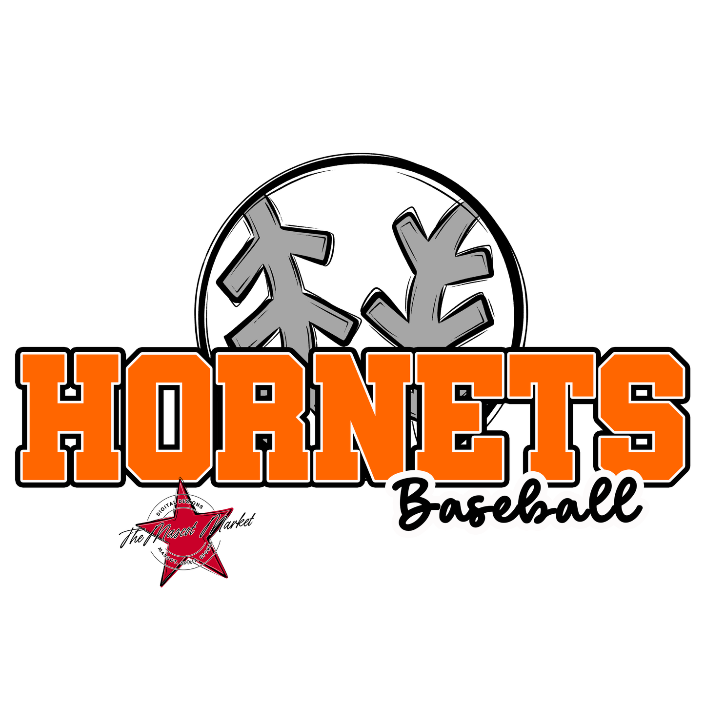 Hornets Varsity Baseball-Orange