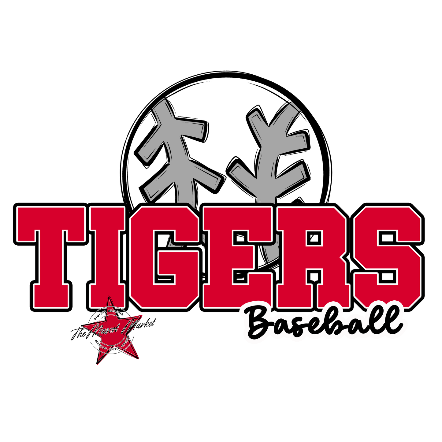 Tigers Varsity Baseball-Red