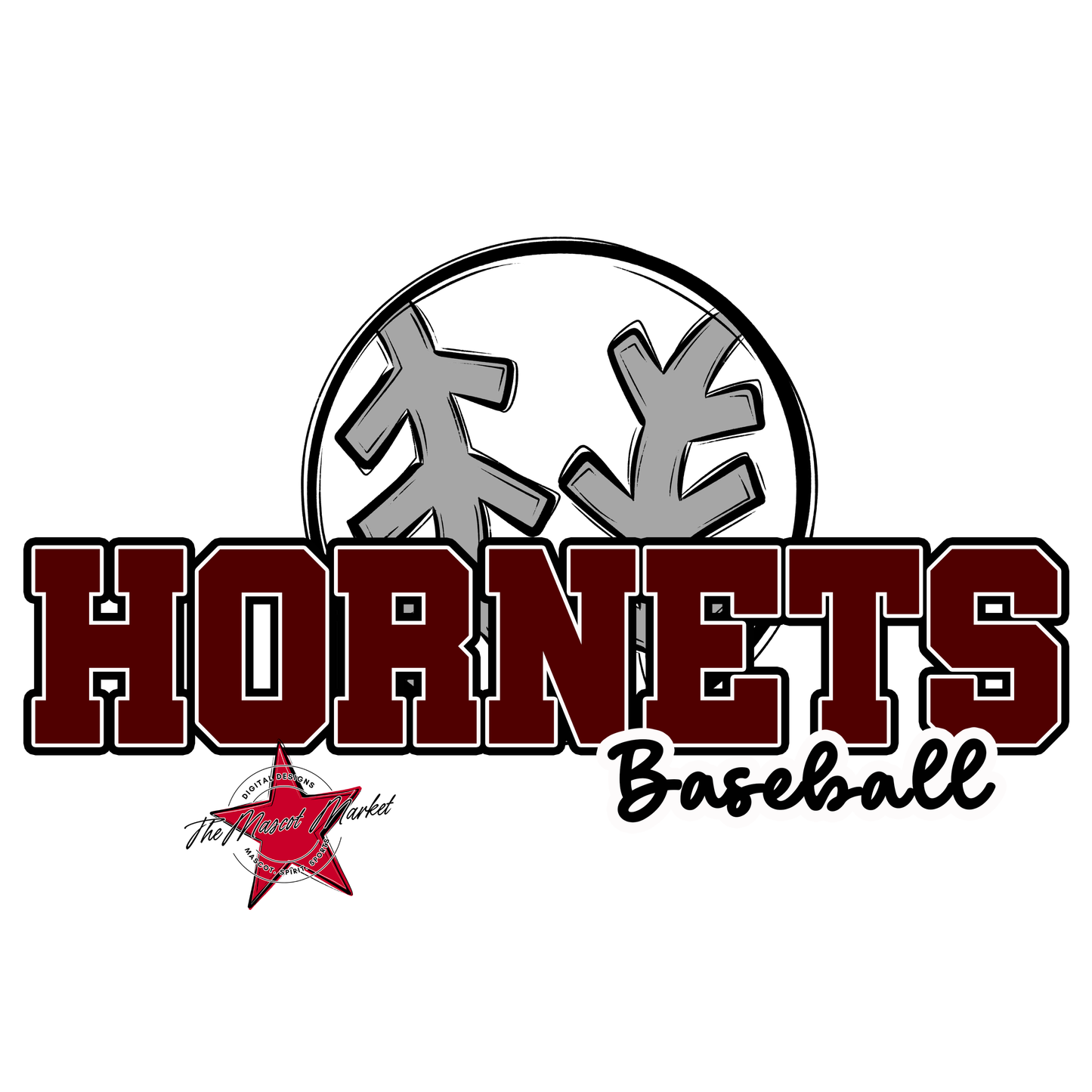 Hornets Varsity Baseball-Maroon