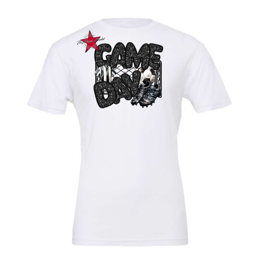 Game Day Soccer Design-Black