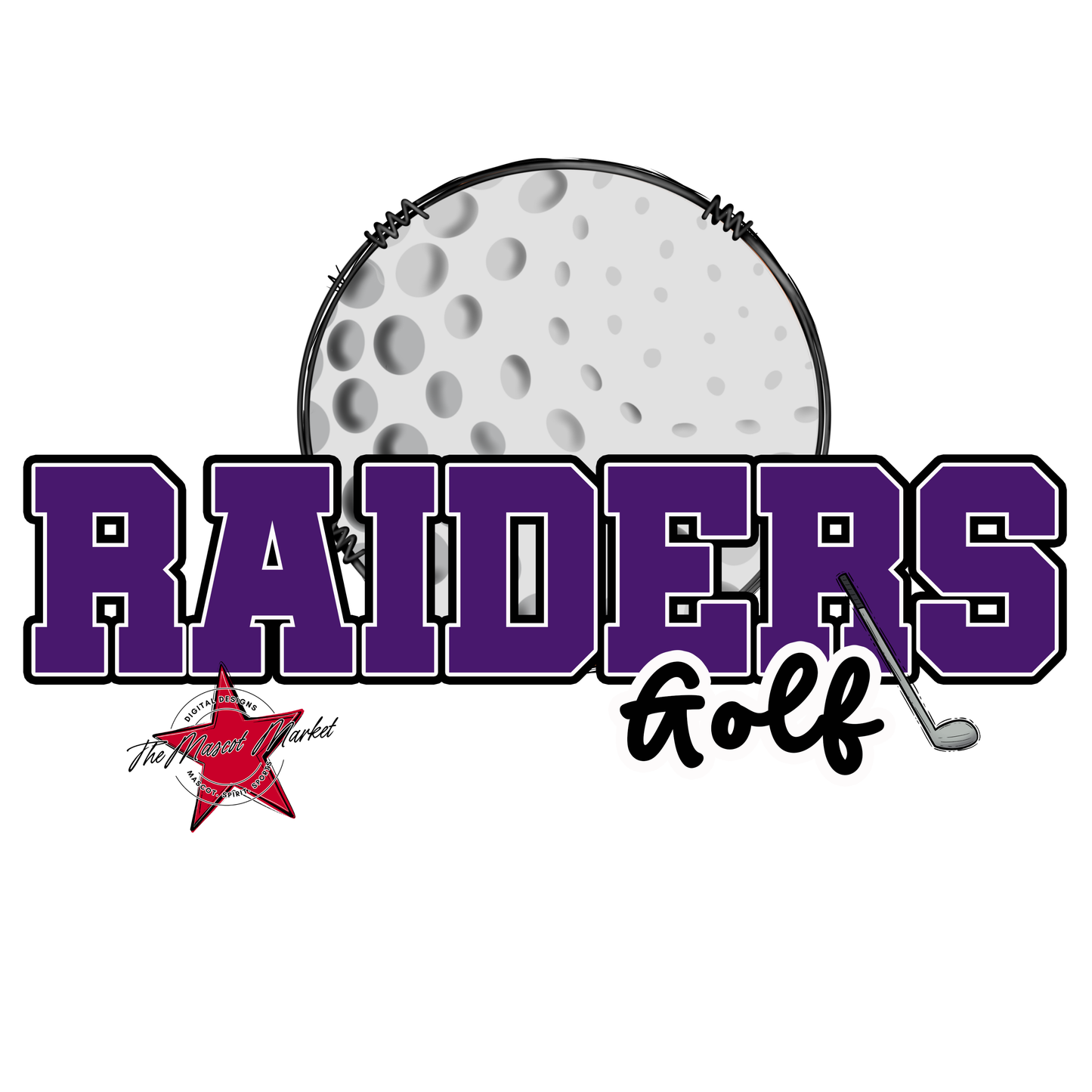 Raiders Varsity Golf-Purple