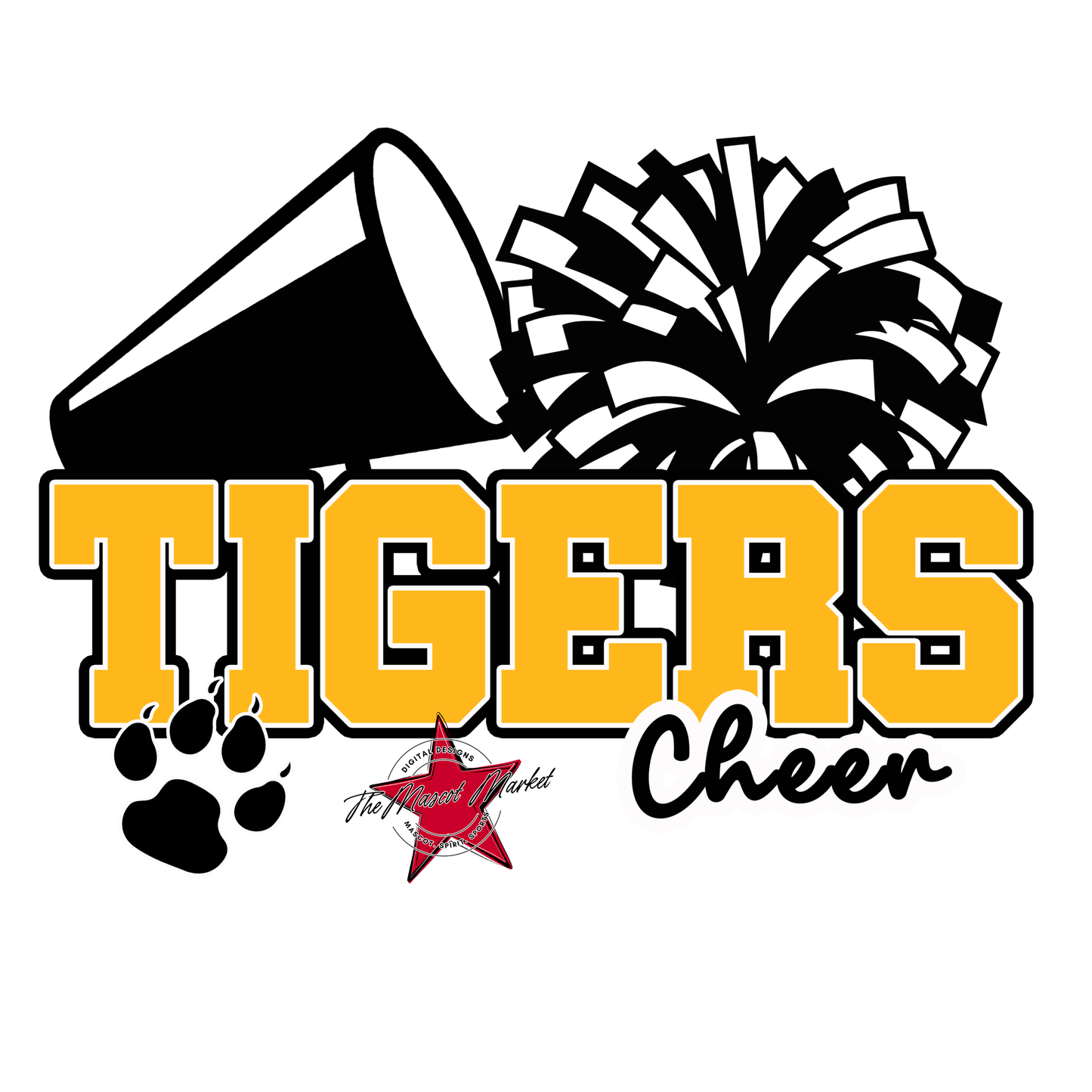 Tigers Varsity Cheer-Yellow
