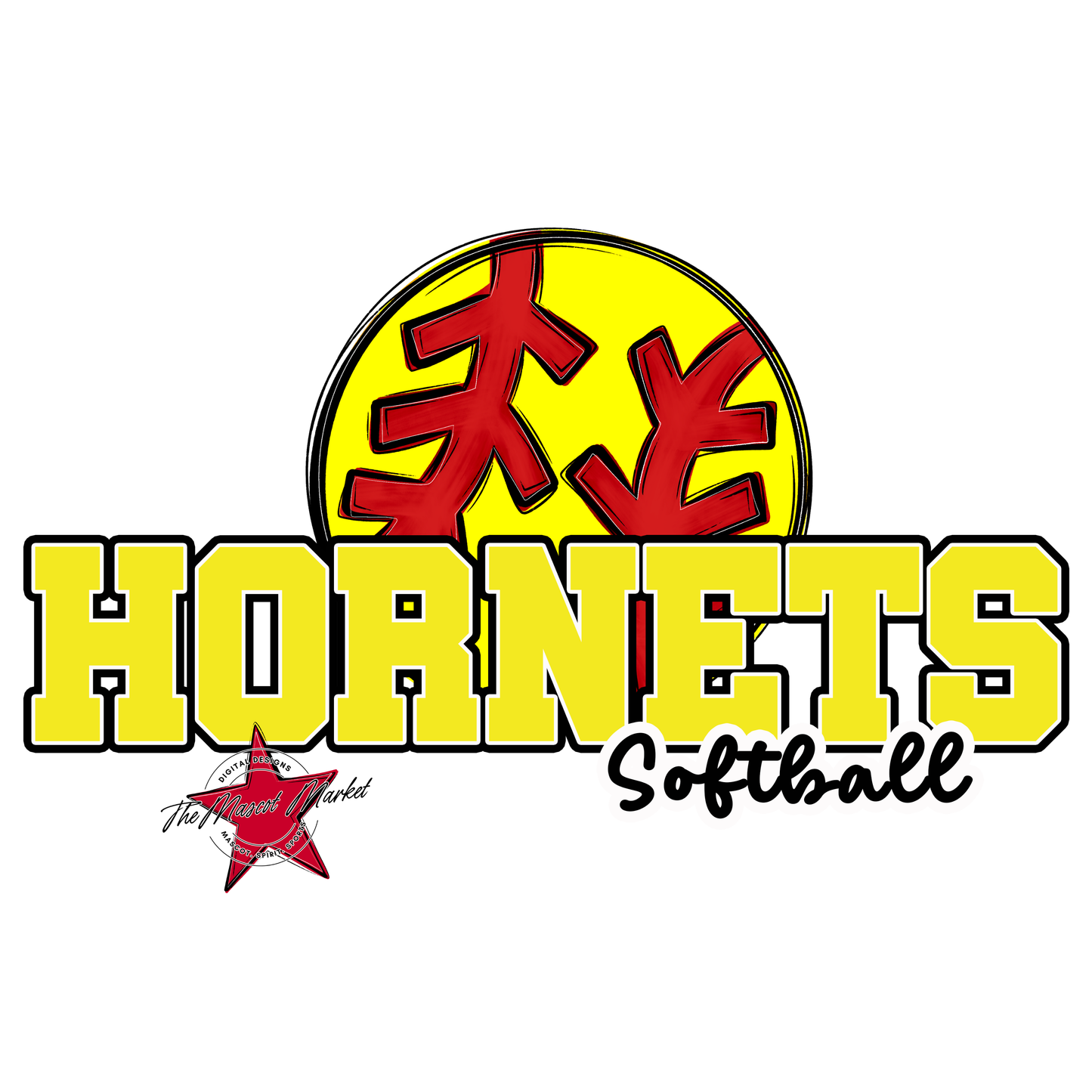 Hornets Varsity Softball-Bright Yellow