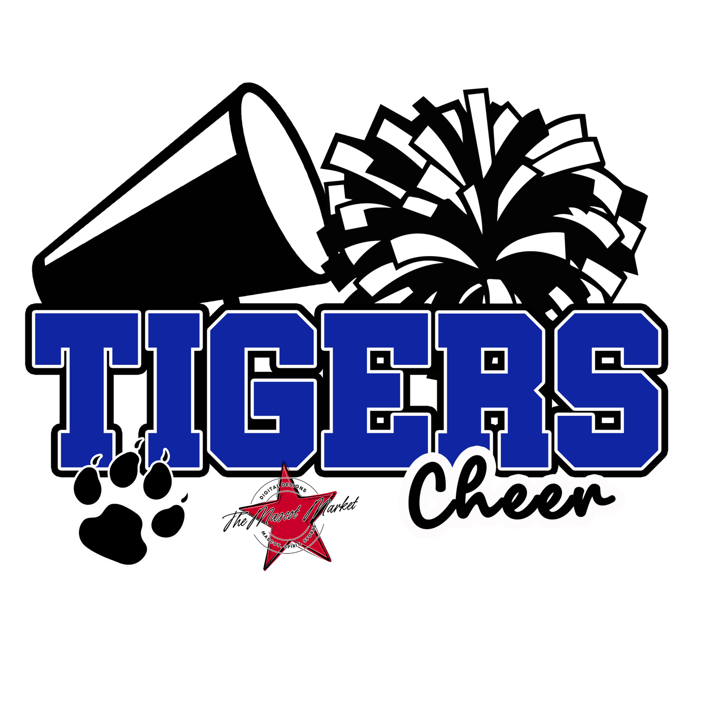 Tigers Varsity Cheer-Royal Blue