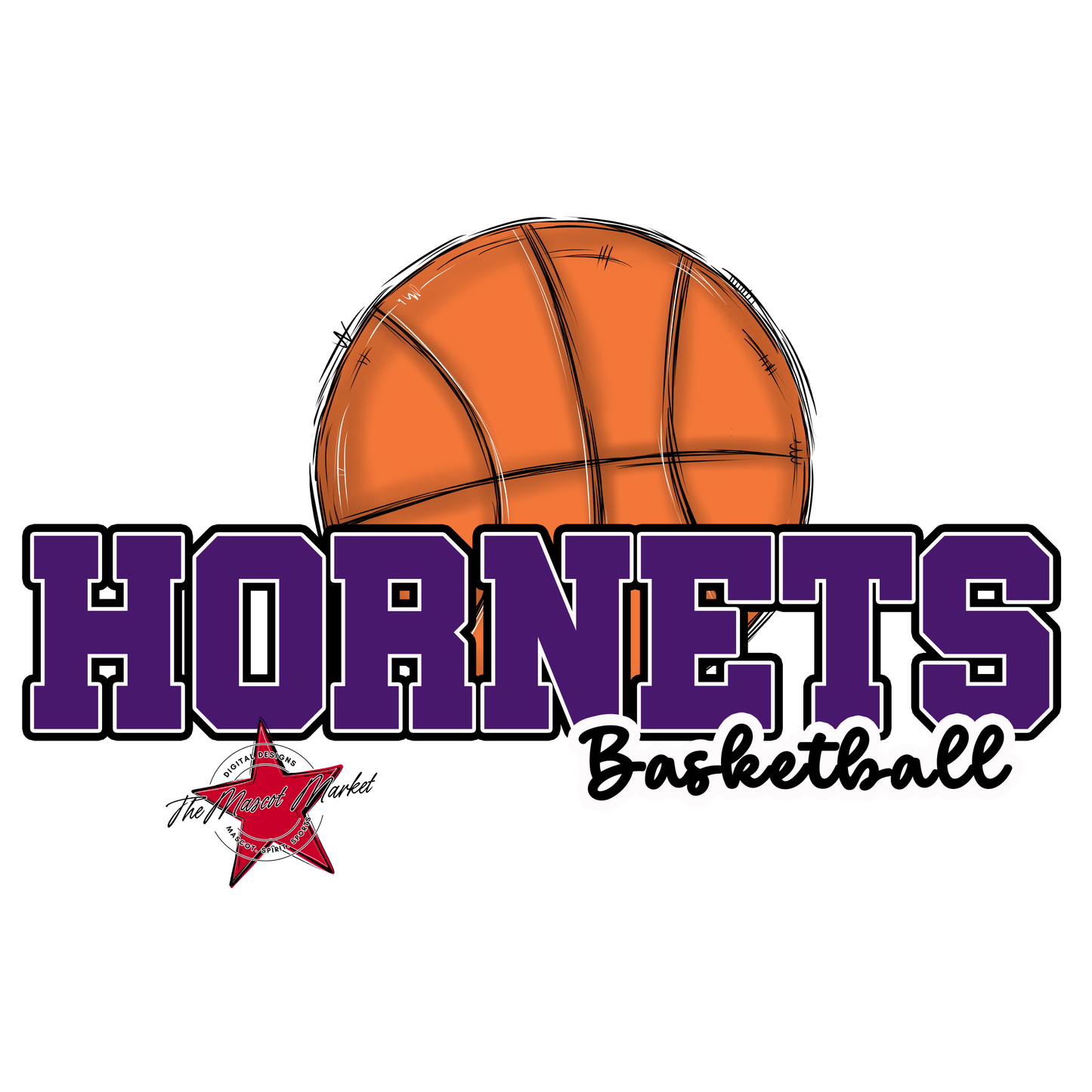 Hornets Varsity Basketball-Purple