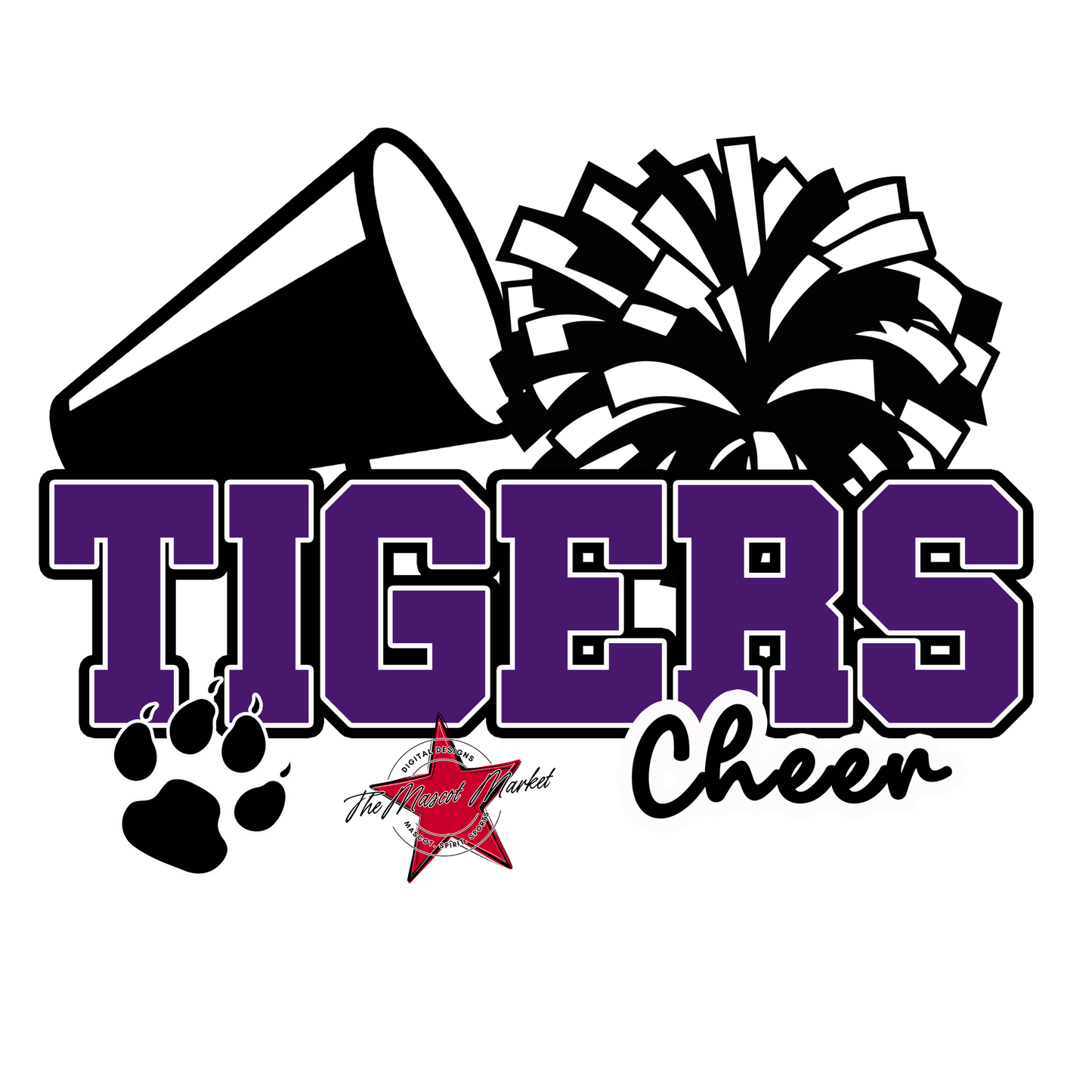 Tigers Varsity Cheer-Purple