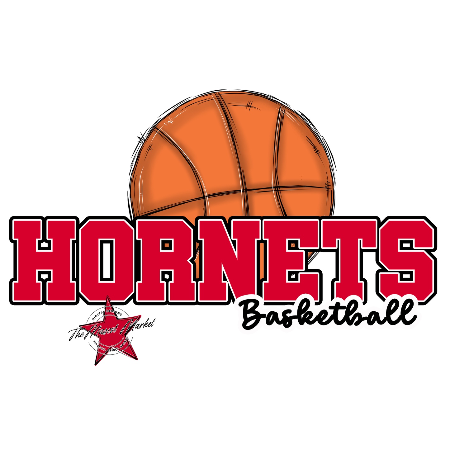 Hornets Varsity Basketball-Red