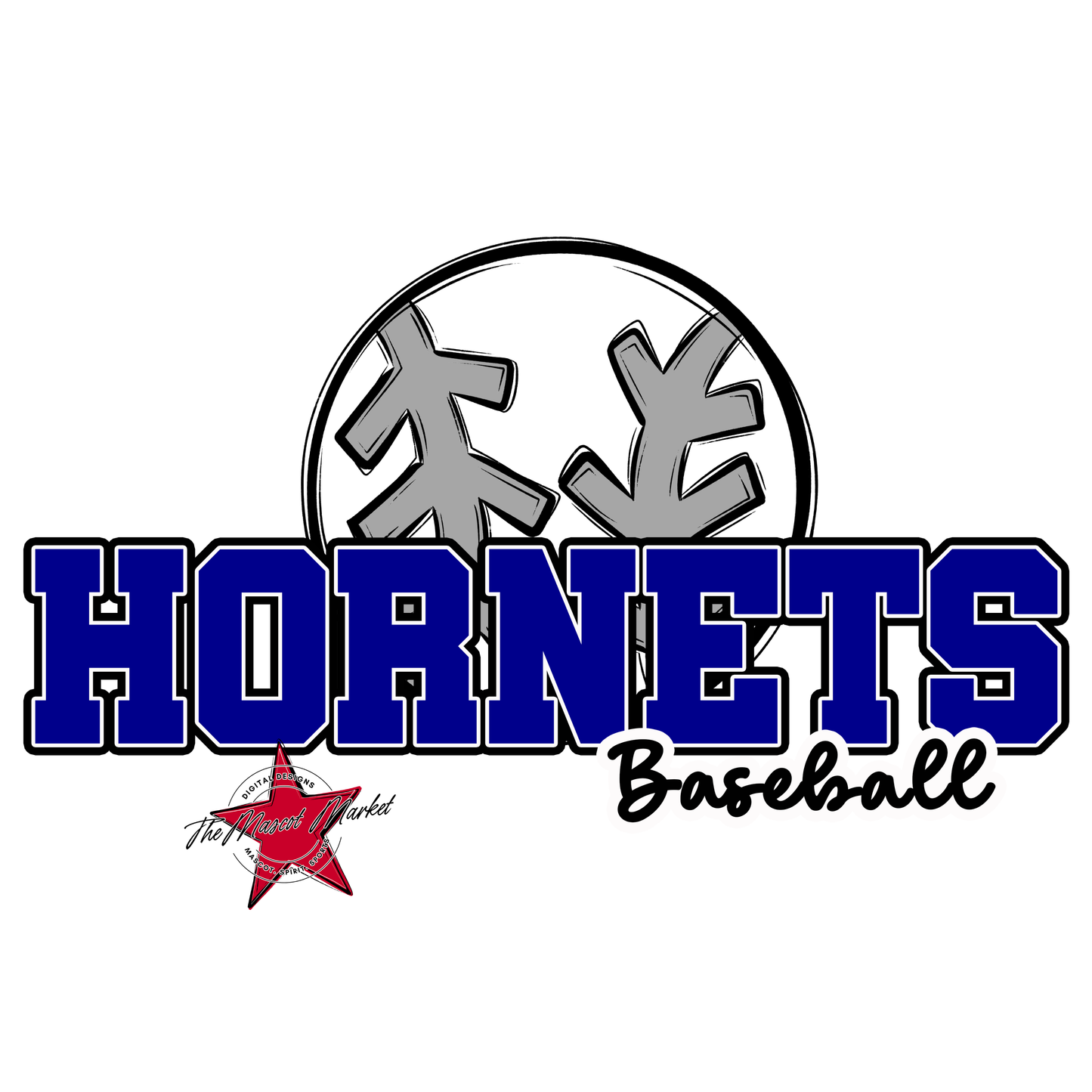 Hornets Varsity Baseball-Blue