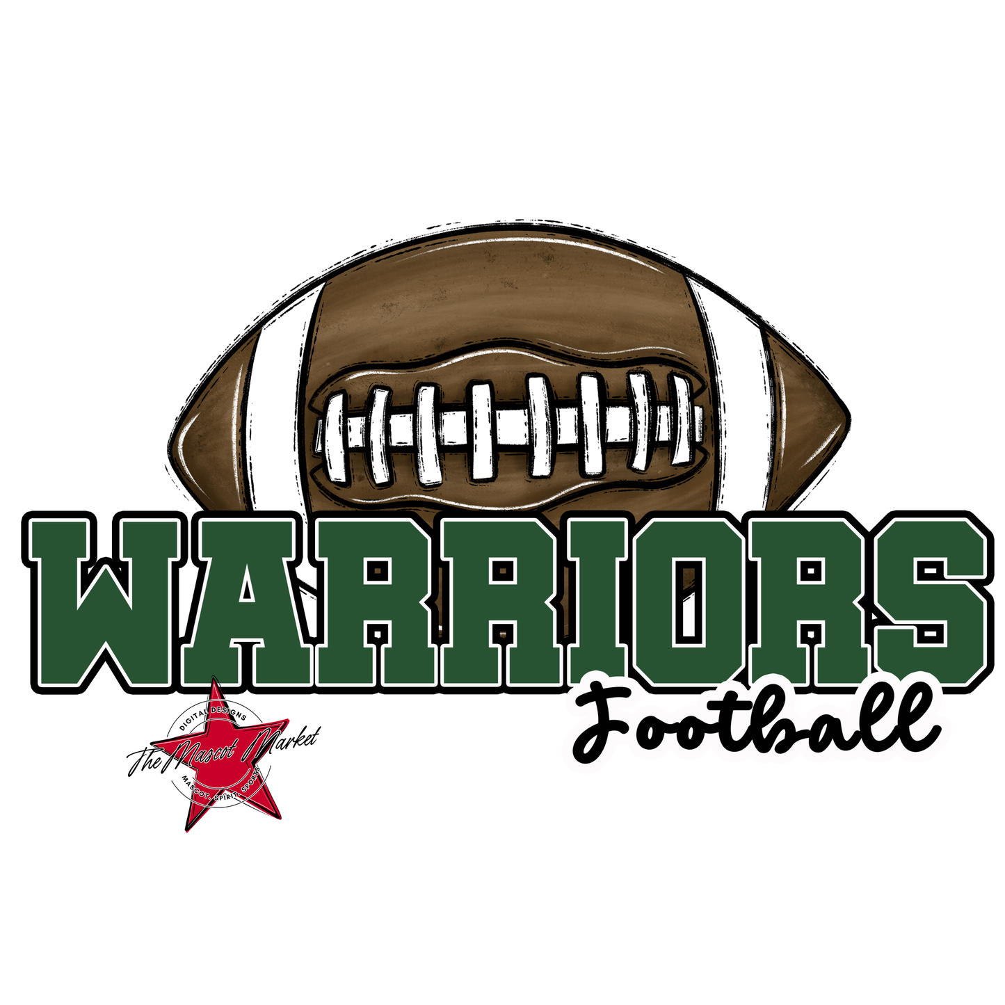 Warriors Varsity Football-Green