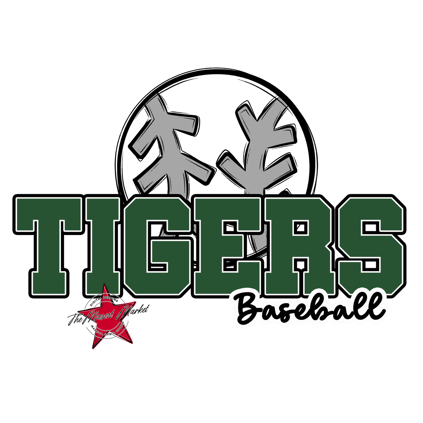 Tigers Varsity Baseball-Green
