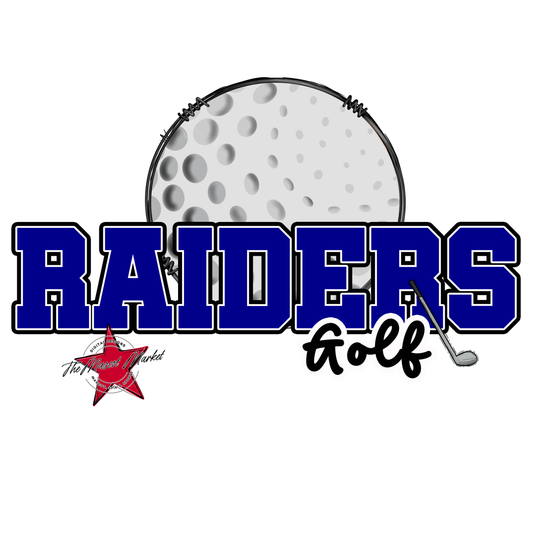 Raiders Varsity Golf-Blue