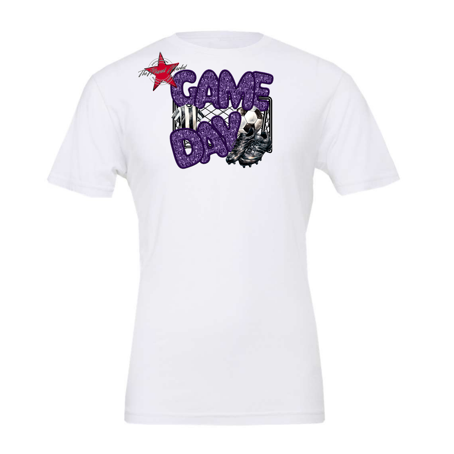 Game Day Soccer Design-Purple