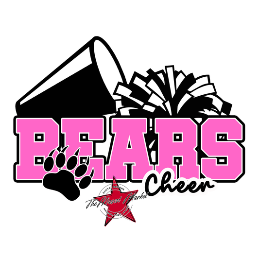 Bears Varsity Cheer Design-Baby Pink