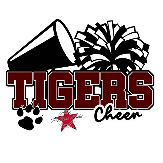 Tigers Varsity Cheer-Maroon