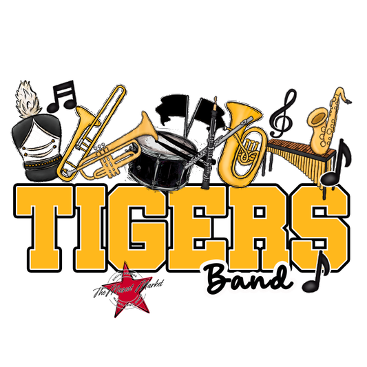Tigers Varsity Band-Yellow