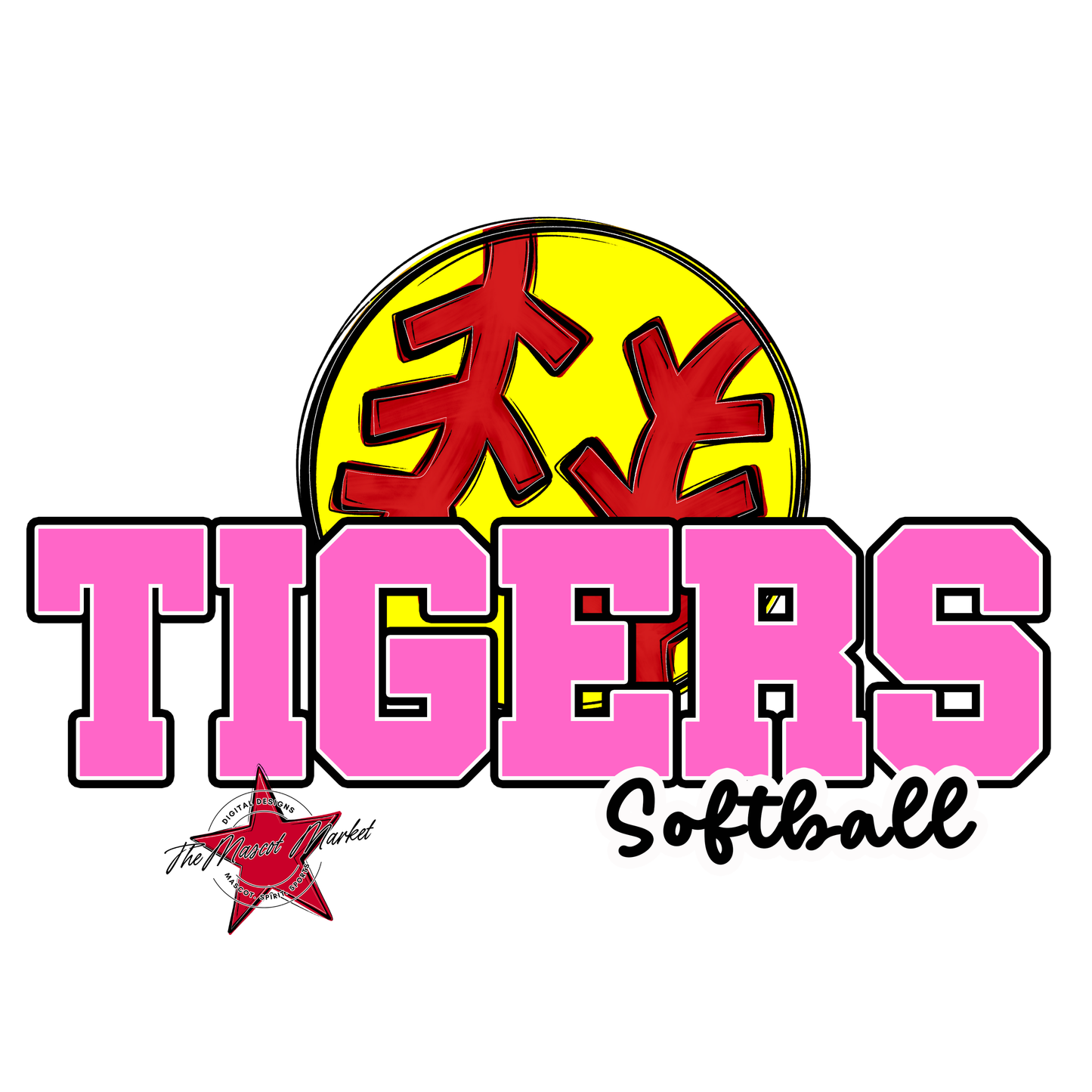 Tigers Varsity Softball-Baby Pink