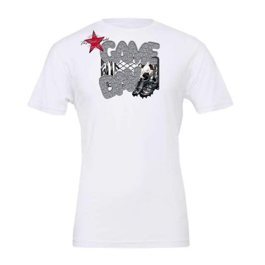 Game Day Soccer Design-Silver