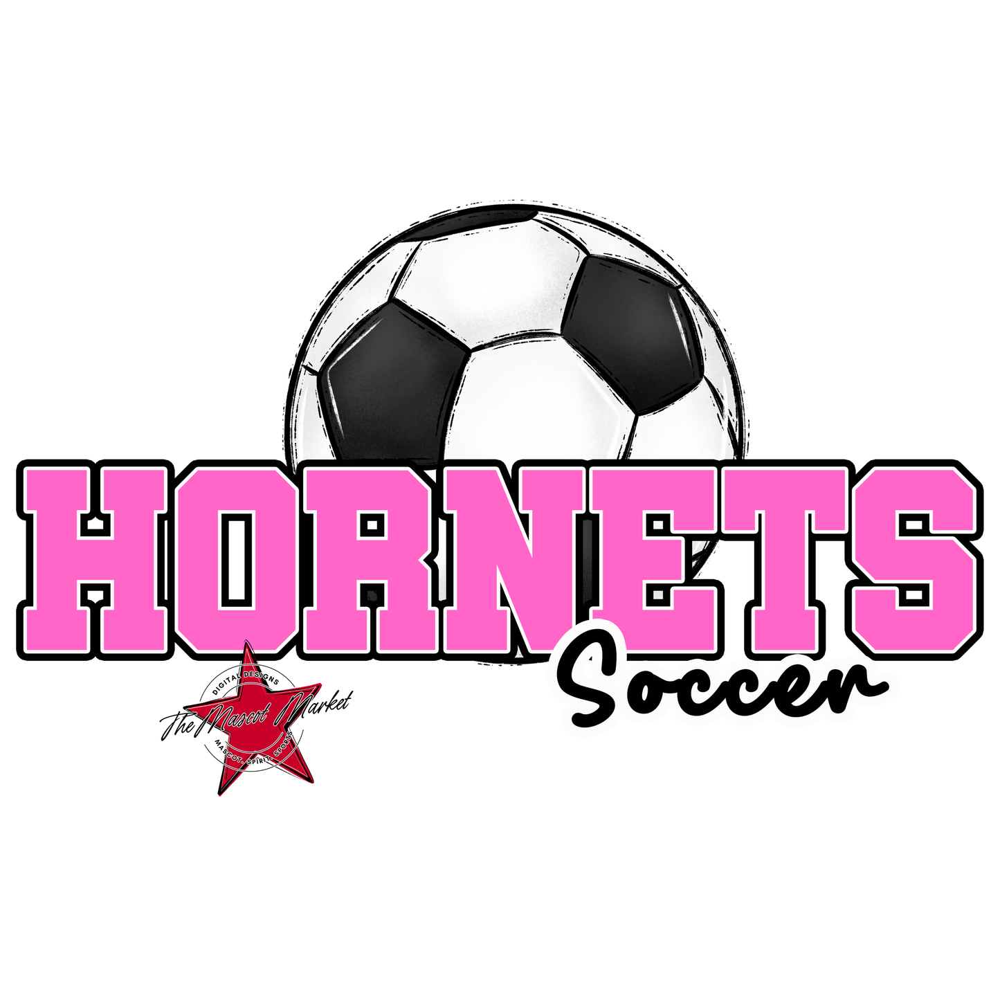 Hornets Varsity Soccer-Baby Pink