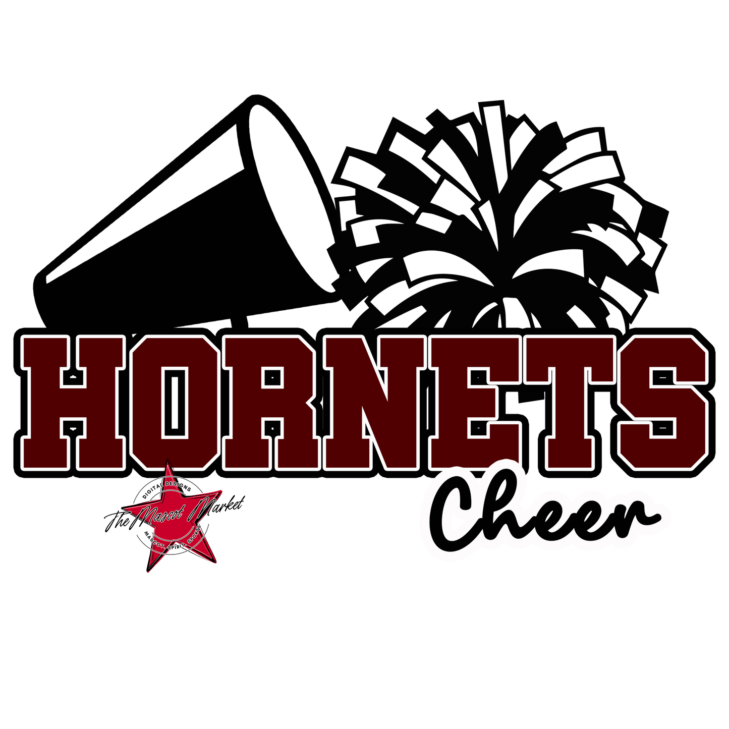 Hornets Varsity Cheer-Maroon