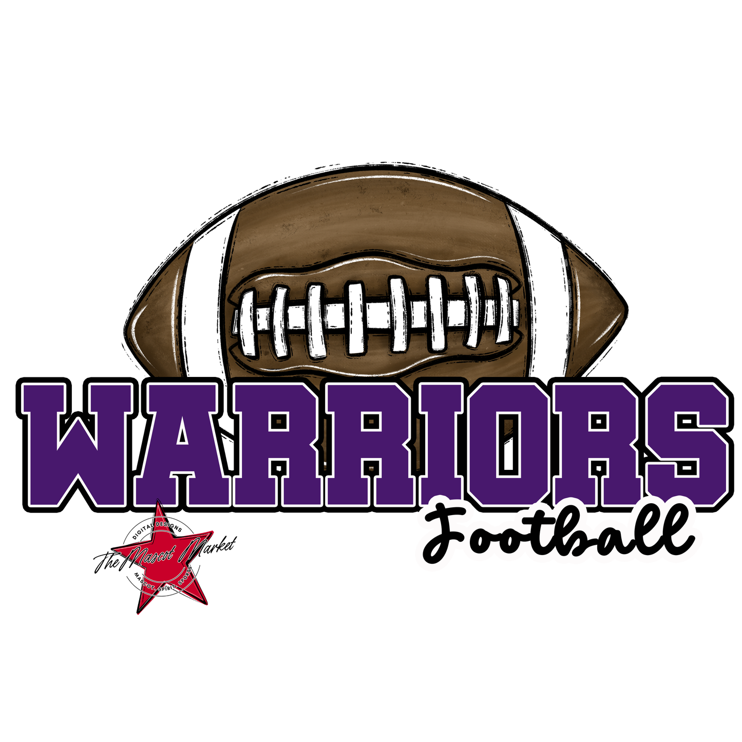 Warriors Varsity Football-Purple