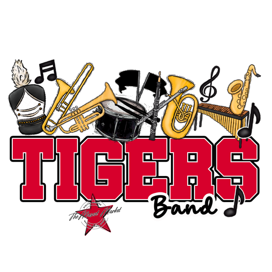 Tigers Varsity Band-Red