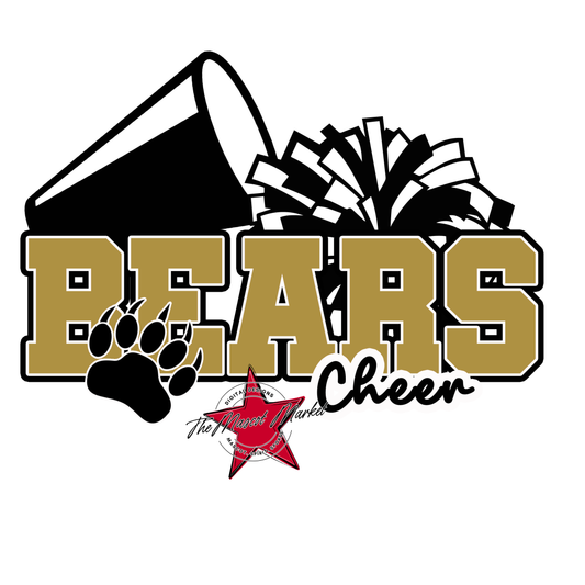 Bears Varsity Cheer Design-Gold