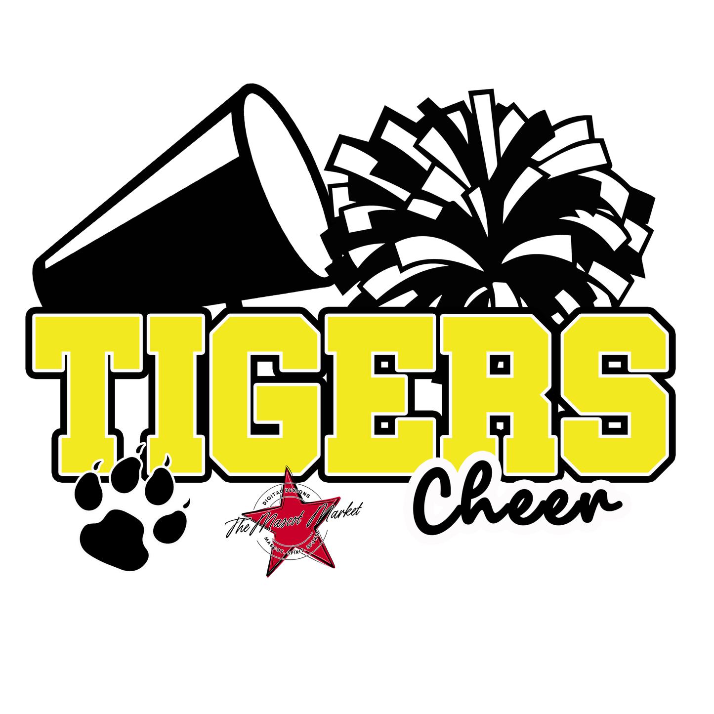 Tigers Varsity Cheer-Bright Yellow