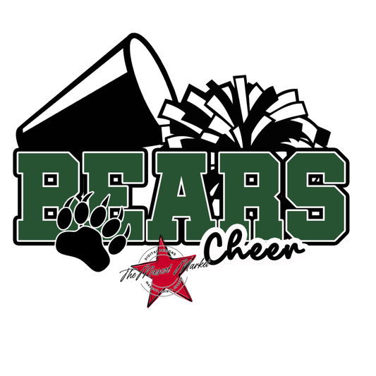 Bears Varsity Cheer Design-Green