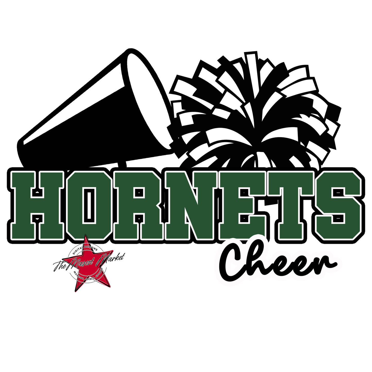 Hornets Varsity Cheer-Green