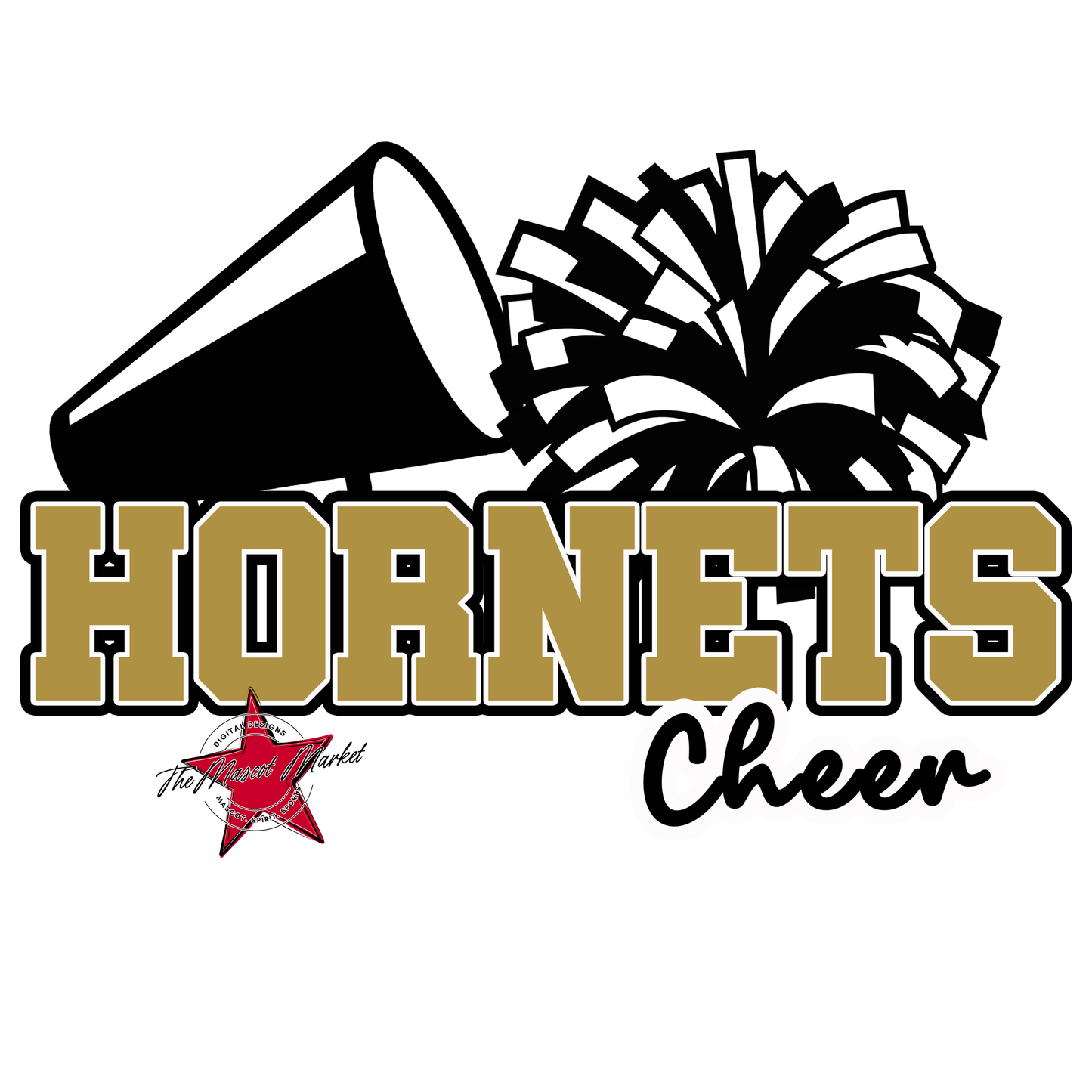 Hornets Varsity Cheer-Gold