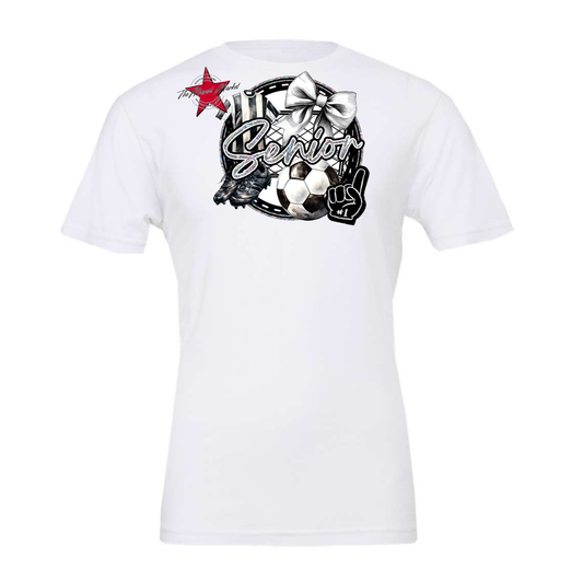 Senior Circle Soccer Design-Silver