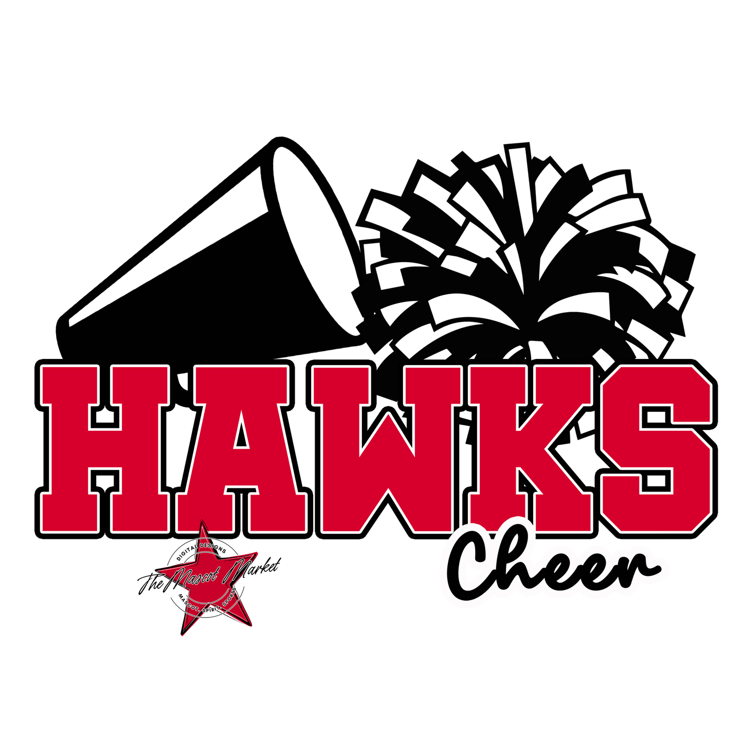 Hawks Varsity Cheer-Red