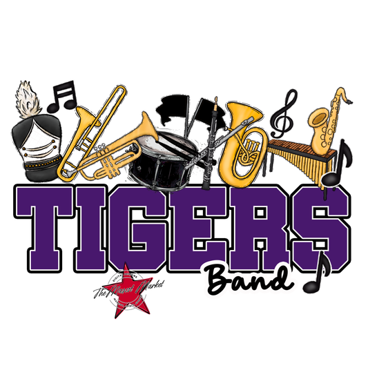 Tigers Varsity Band-Purple