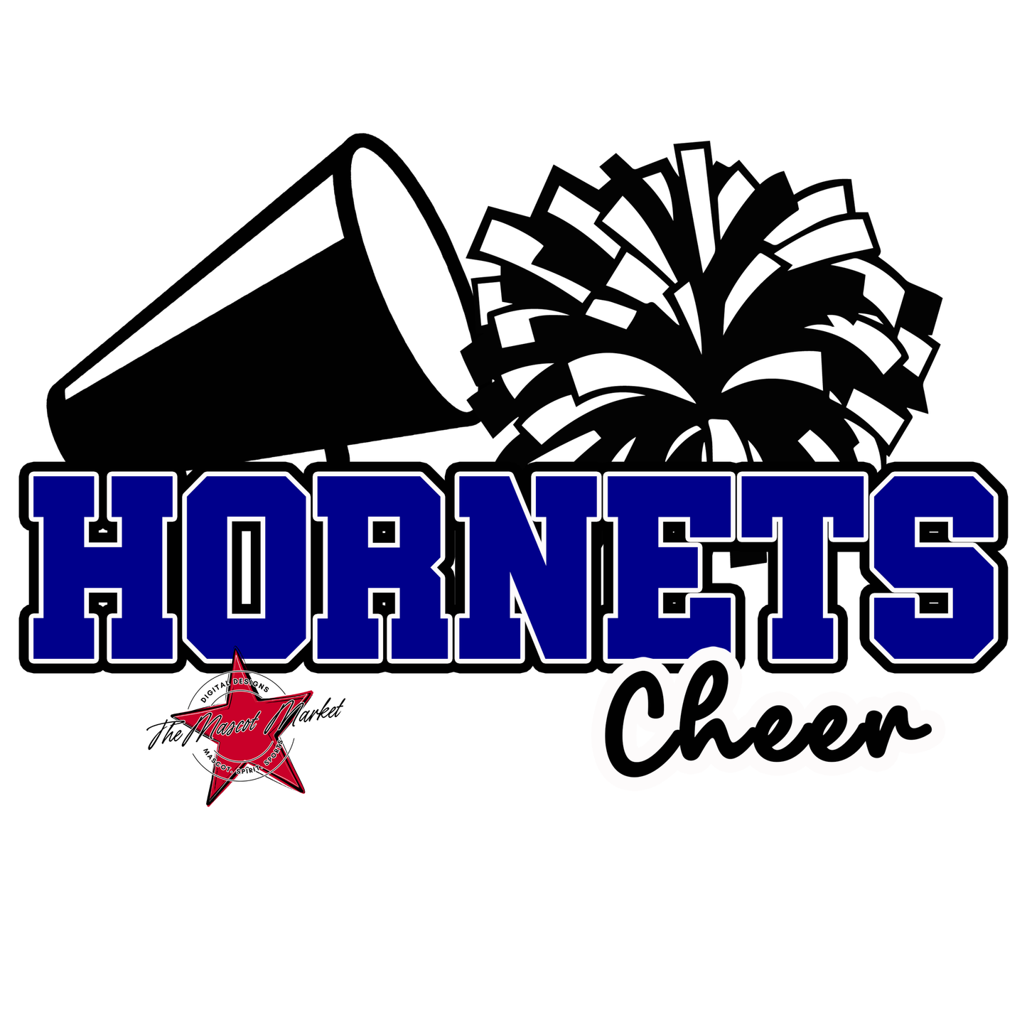 Hornets Varsity Cheer-Blue
