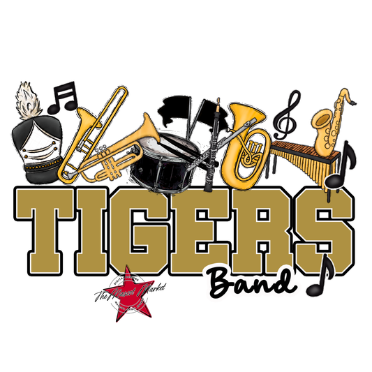 Tigers Varsity Band-Gold
