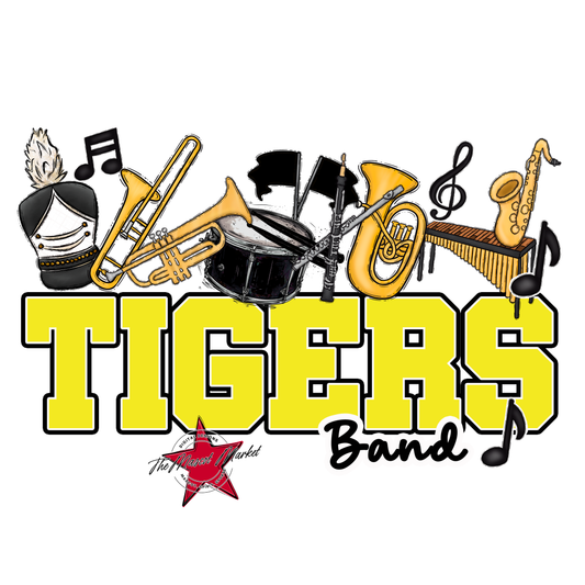 Tigers Varsity Band-Bright Yellow